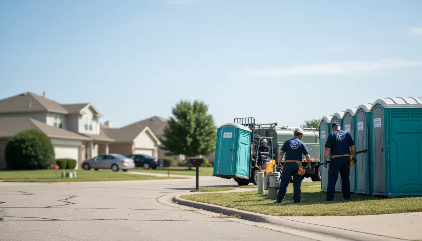 Porta Potty Rental in Hebron, IN near me